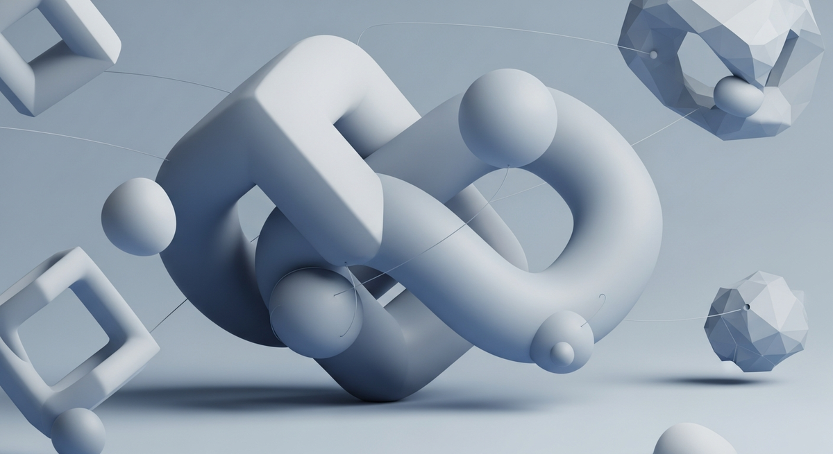 Abstract illustration representing the digital platforms and business services delivered by Service Provider LTD